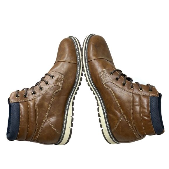 Dexter Tan Leather Men\'s Lace-Up Boots main image 13
